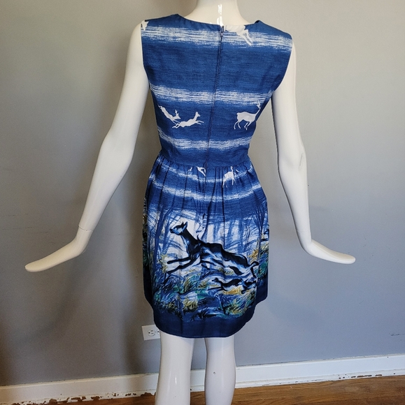 Hell Bunny Montana Mini Dress, BNWT, Size S - Picture 4 of 11